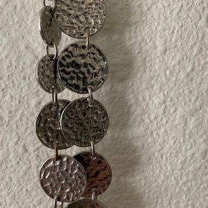 Long Silver Necklace